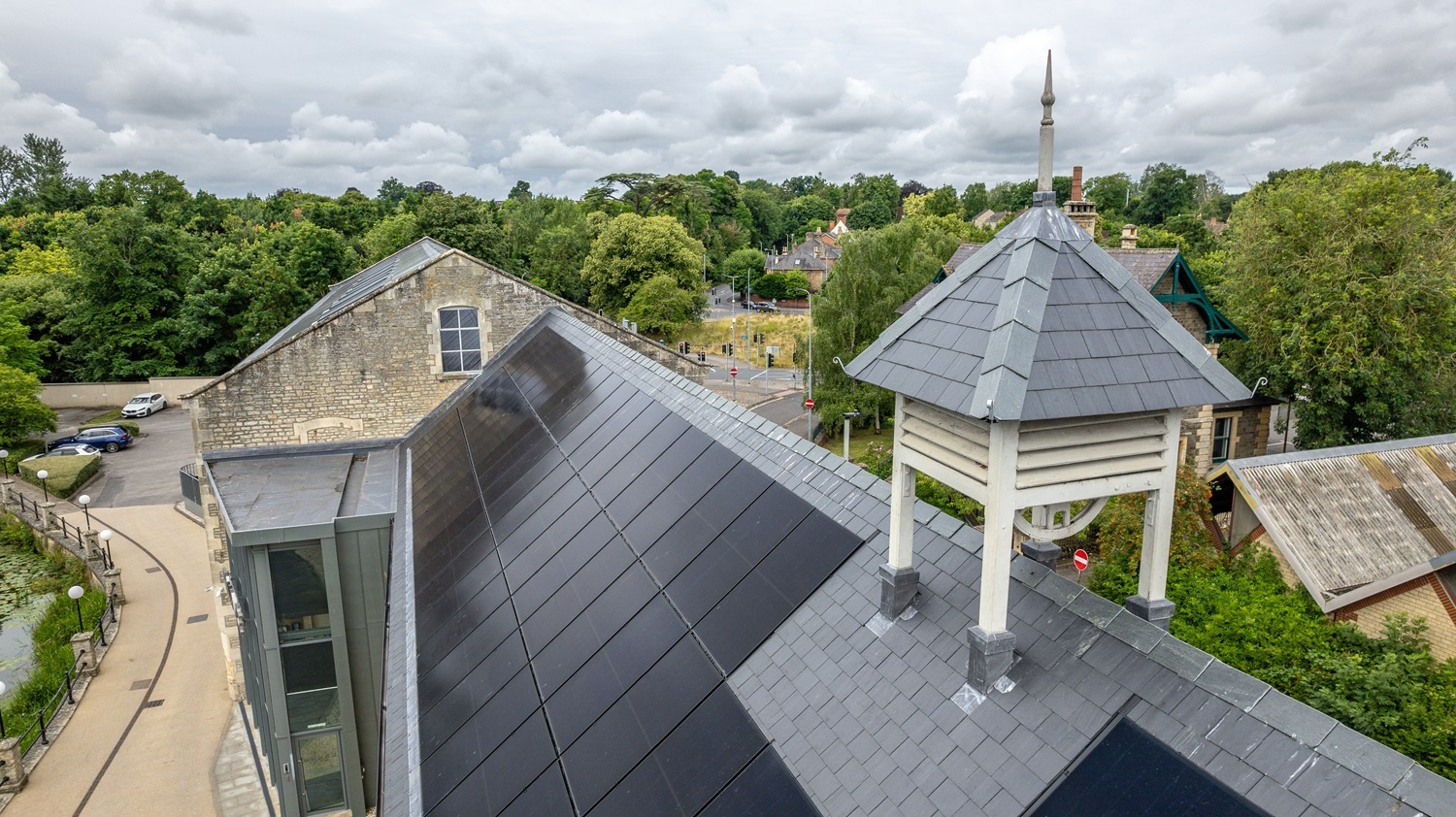 Victorian slate roof installation