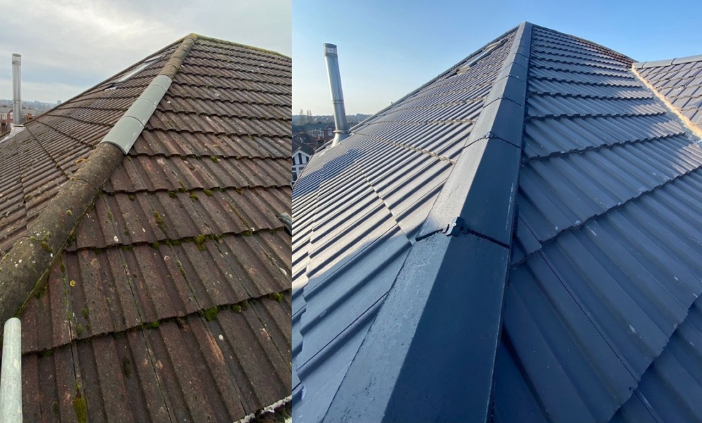 Complete roof restoration