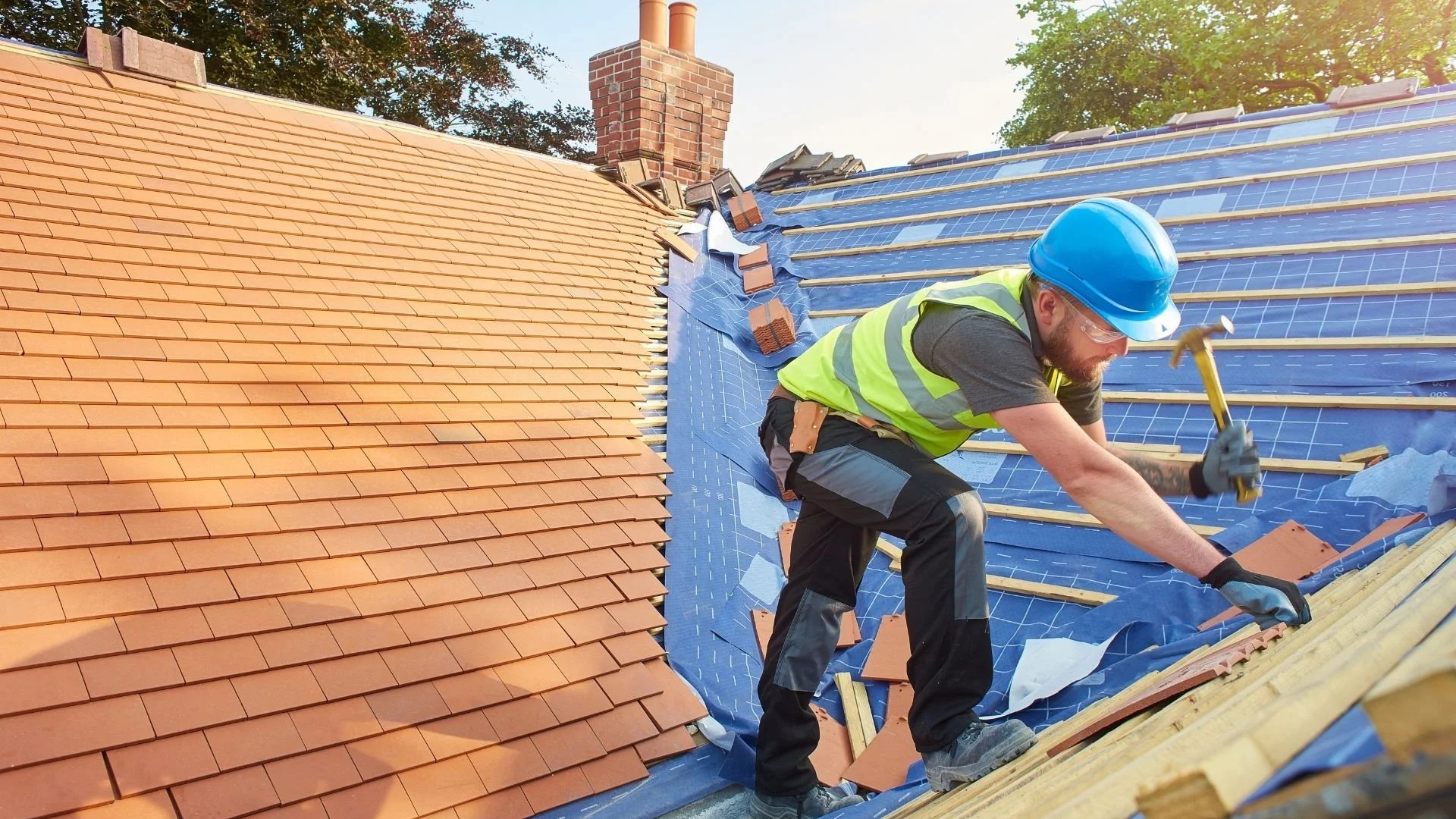 Professional roofing installation